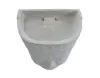 Product image 4 of the product “Khmer-head as water feature, 67cm height, cast stone, hollow, handcrafted & natural color. ”